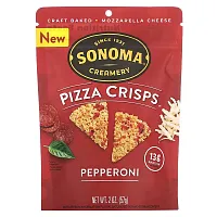 Sonoma Creamery, Pizza Crisps, Pepperoni, 2 oz (57 g)