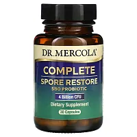 Dr. Mercola, Complete Spore Restore, 4 Billion CFU, 30 Capsules