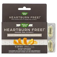 Nature&#x27;s Way, Heartburn Free, 1,000 mg, 10 Softgels