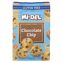 Mi-Del Cookies, Crunchy Cookies, Chocolate Chip, 8 oz (227 g)