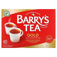 Barry's Tea, Золотая смесь, 40 чайных пакетиков, 125 г (4,4 унции)