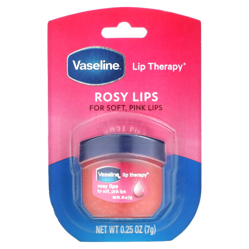 Vaseline, Бальзам для губ Lip Therapy, «Розовые губы», 7 г фото 2