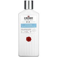 Cremo, 2 In 1 Shampoo & Conditioner, No. 15, Junipers & Eucalyptus, 16 fl oz (473 ml)