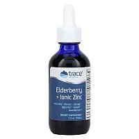 Trace Minerals ®, Elderberry + Ionic Zinc, 2 fl oz (59 ml)