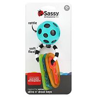 Sassy, Inspire The Senses, Drive N 'Drool Keys, 0+ Months, 1 Count