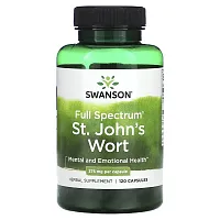 Swanson, Full Spectrum St. John&#x27;s Wort, 375 mg , 120 Capsules