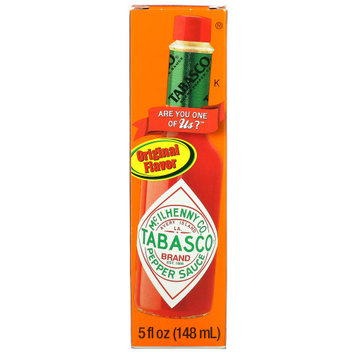 Tabasco, Перечный соус, оригинальный, 148 мл (5 жидк. Унций) фото 2