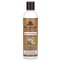 Okay Pure Naturals, Black Jamaican Castor Oil, Coconut Curls, Leave in Conditioner, 8 fl oz (237 ml)