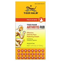 Tiger Balm, средство от артрита, без спирта, 113 мл (4 жидк. унции)