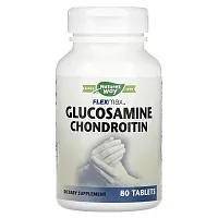 Nature&#x27;s Way, FlexMax, Glucosamine Chondroitin, 80 Tablets