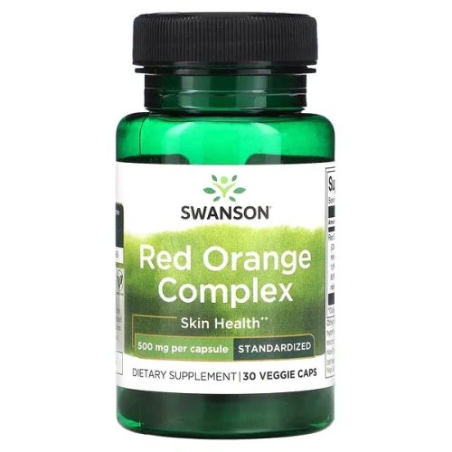 Swanson, Red Orange Complex, 500 mg, 30 Veggie Caps