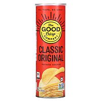 The Good Crisp Company, Картофельные чипсы, классические, оригинальные, 160 г (5,6 унции)