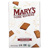 Mary's Gone Crackers, органические снеки, корица, 142 г (5 унций)