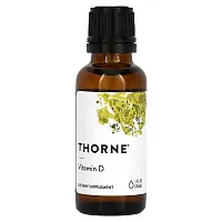 Thorne, Vitamin D Liquid, 1 fl oz (30 ml)