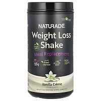 Naturade, Weight Loss Shake, Plant Based Meal Replacement, Vanilla Creme, 1.94 lb (882 g)