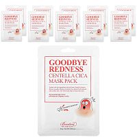 Benton, Goodbye Redness Centella Cica Beauty Mask Pack, 10 Sheets, 0.81 oz (23 g) Each