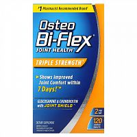 Osteo Bi-Flex, Glucosamine Chondroitin with 5-Loxin Advanced Joint Care, Утроенная сила, 120 каплетов