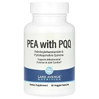 Lake Avenue Nutrition, PEA 300 mg + PQQ 10 mg, 30 Veggie Capsules