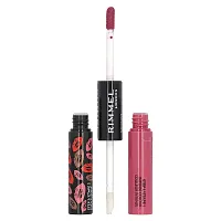 Rimmel London, Provocalips, 16HR Kiss Proof Lip Color, 200 I&#x27;ll Call You, 0.14 fl oz (4 ml) / 0.1 fl oz (3 ml)