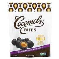 Cocomels, карамель на кокосовом молоке, конфеты, мадагаскарская ваниль, 100 г (3,5 унции)