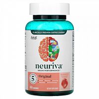 Schiff, Neuriva Brain Performance, Original, Strawberry, 50 Gummies