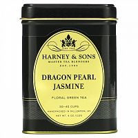 Harney & Sons, Dragon Pearl, чай с жасмином, 112 г (4 унции)