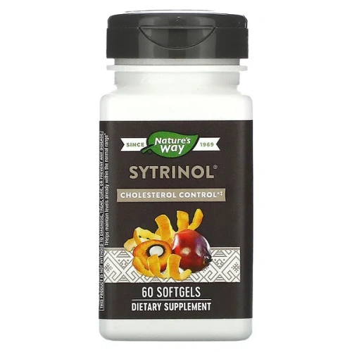 Nature&#x27;s Way, Sytrinol, Cholesterol Control, 60 Softgel