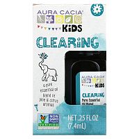 Aura Cacia, Kids, Pure Essential Oil, Clearing, .25 fl oz (7.4 ml)