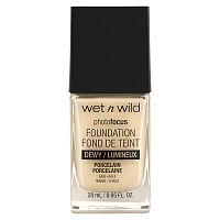 wet n wild, PhotoFocus Foundation, фарфор, 28 мл (0,95 жидк. Унции)