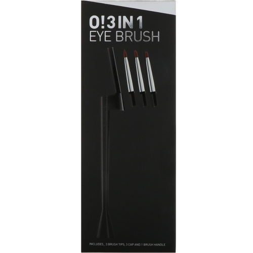 Cailyn, O! 3 in 1 Eye Brush, 4 Piece Kit фото 2