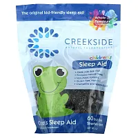 Creekside Natural Therapeutics, Children&#x27;s Sleep Aid, Strawberry, 60 Fruit Chews, 9.3 oz