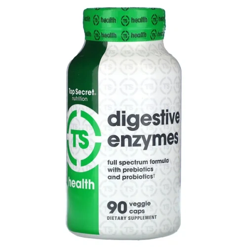 Top Secret Nutrition, Health, Digestive Enzymes , 90 Veggie Caps