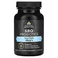 Ancient Nutrition, Men&#x27;s, SBO Probiotics, 25 Billion CFU, 30 Capsules