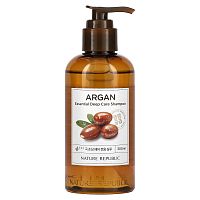 Nature Republic, Шампунь Argan Essential для глубокого ухода, 10,13 ж. унц. (300 мл)