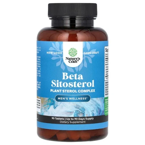 Nature&#x27;s Craft, Beta Sitosterol, 90 Tablets