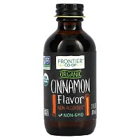 Frontier Co-op, Organic Cinnamon Flavor, Non-Alcoholic, 2 fl oz (59 ml)