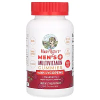 MaryRuth&#x27;s, Men&#x27;s 40+ Multivitamin Gummies With Lycopene, Raspberry, 60 Gummies