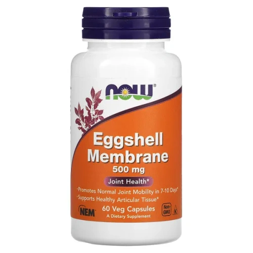 NOW Foods, Eggshell Membrane, 500 mg, 60 Veg Capsules