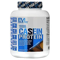 EVLution Nutrition, 100% Casein Protein, Chocolate Caramel, 4 lb (1.814 kg)