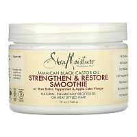 SheaMoisture, Strengthen & Restore Smoothie, Jamaican Black Castor Oil, 12 oz (340 g)