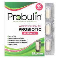 Probulin, Women&#x27;s Health Probiotic, 20 Billion CFU, 60 Capsules