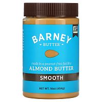 Barney Butter, Миндальное масло, однородное, 16 унций (454 г)