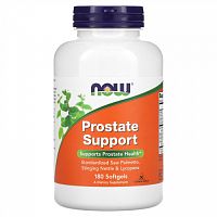 Now Foods Prostate Support Softgels 180 капсул