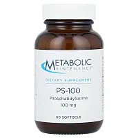 Metabolic Maintenance, PS-100, 100 mg, 60 Softgels