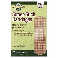 All Terrain, Super-Stick Bandages, 20 Bandages