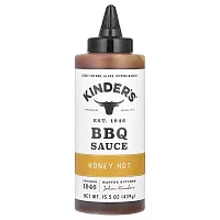 KINDER&#x27;S, BBQ Sauce, Honey Hot , 15.5 oz (439 g)