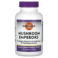 Mushroom Wisdom, Mushroom Emperors, 120 Vegetarian Tablets