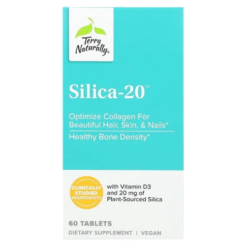 Terry Naturally, Silica-20, 60 Tablets