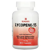 Seagate, Lycopene-15, 15 mg, 90 V Capsules