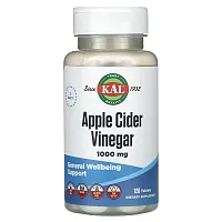 KAL, Apple Cider Vinegar, 1,000 mg, 120 Tablets (500 mg per Tablet)